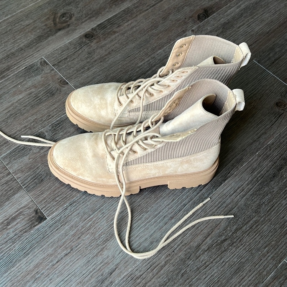 Steve Madden combat boots